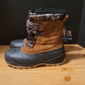 Used 2x Ozark Trail Mossy Oak winter rain and snow boots mens size 8
